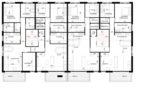 1st & 2nd floors · option 2