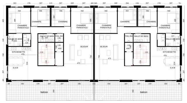 3rd floor · detailed drawing