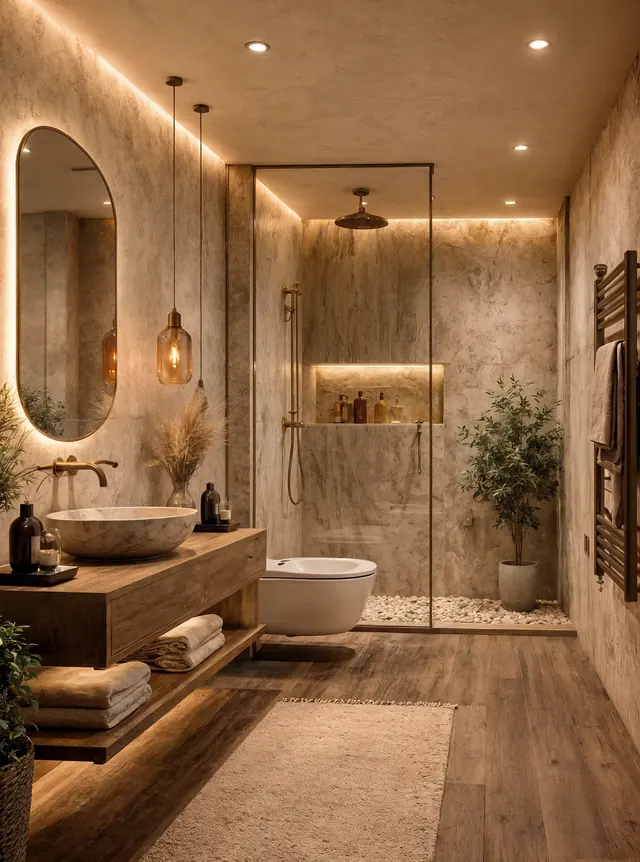 Impression of a bathroom